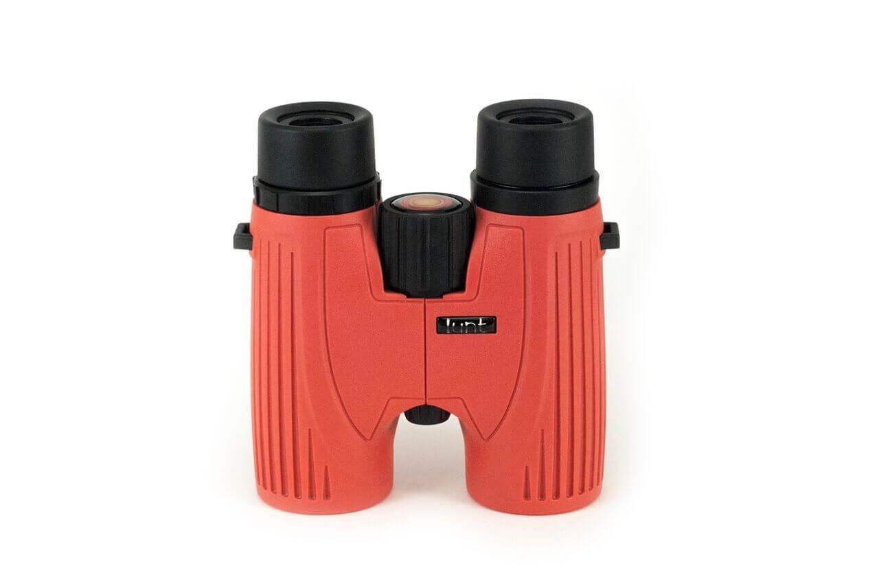 Lunt Solar Systems LUNT SOLAR SYSTEMS - Red 8x32 Magnification Sunoculars, Compact & Portable White Light Solar Binoculars for Teens & Adults, Safe Solar Viewing, Observing Sunspots, Eclipses, and Planetary Transits