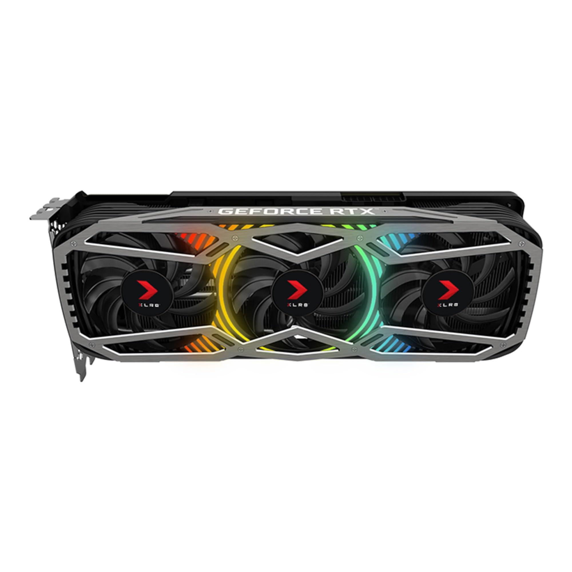 PNY PNY GeForce RTX 3070 8GB XLR8 Gaming Revel Epic-X RGB Triple Fan Graphics Card LHR
