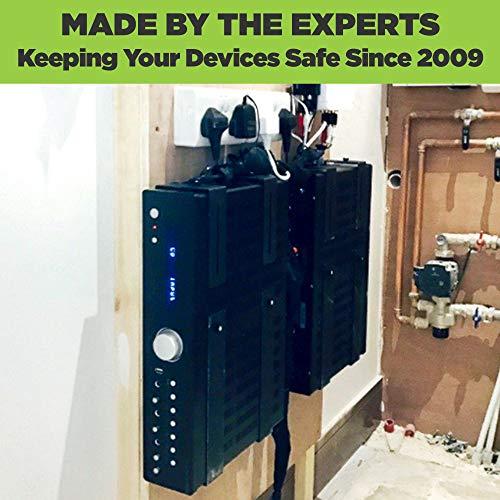 HIDEit Mounts HIDEit Mounts Uni-MXW Mount - Patented in 2015, Made in USA - Adjustable Medium Extra Wide Device Wall Mount, Hide Your Cable TV Box, Video Game Consoles, Receivers, Cable Boxes, Gaming PCs and More