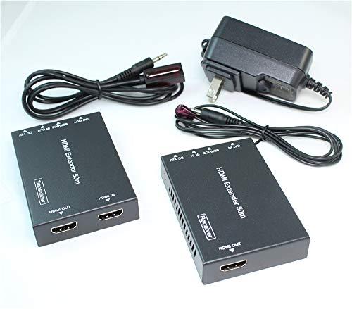 My Cable Mart MyCableMart 164ft HDMI 4K@60Hz Over Cat5E/Cat6 Network Cable Kit w/IR & Loop Out