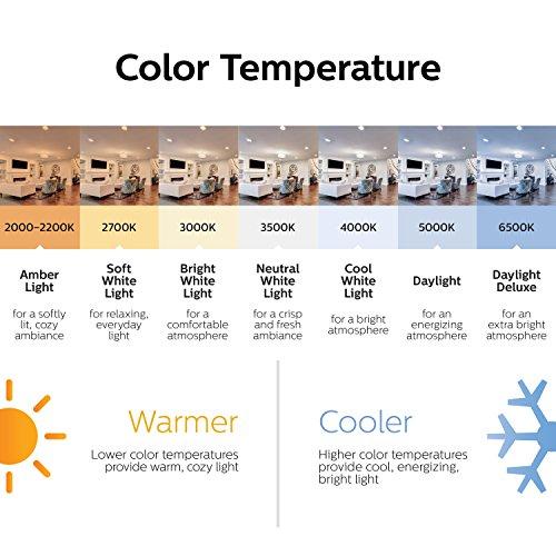 Philips LED Philips 462168 LED Bulb 8 Pack 60 Watt Equivalent, Daylight (5000K) A19 Non Dimmable, Medium Screw Base