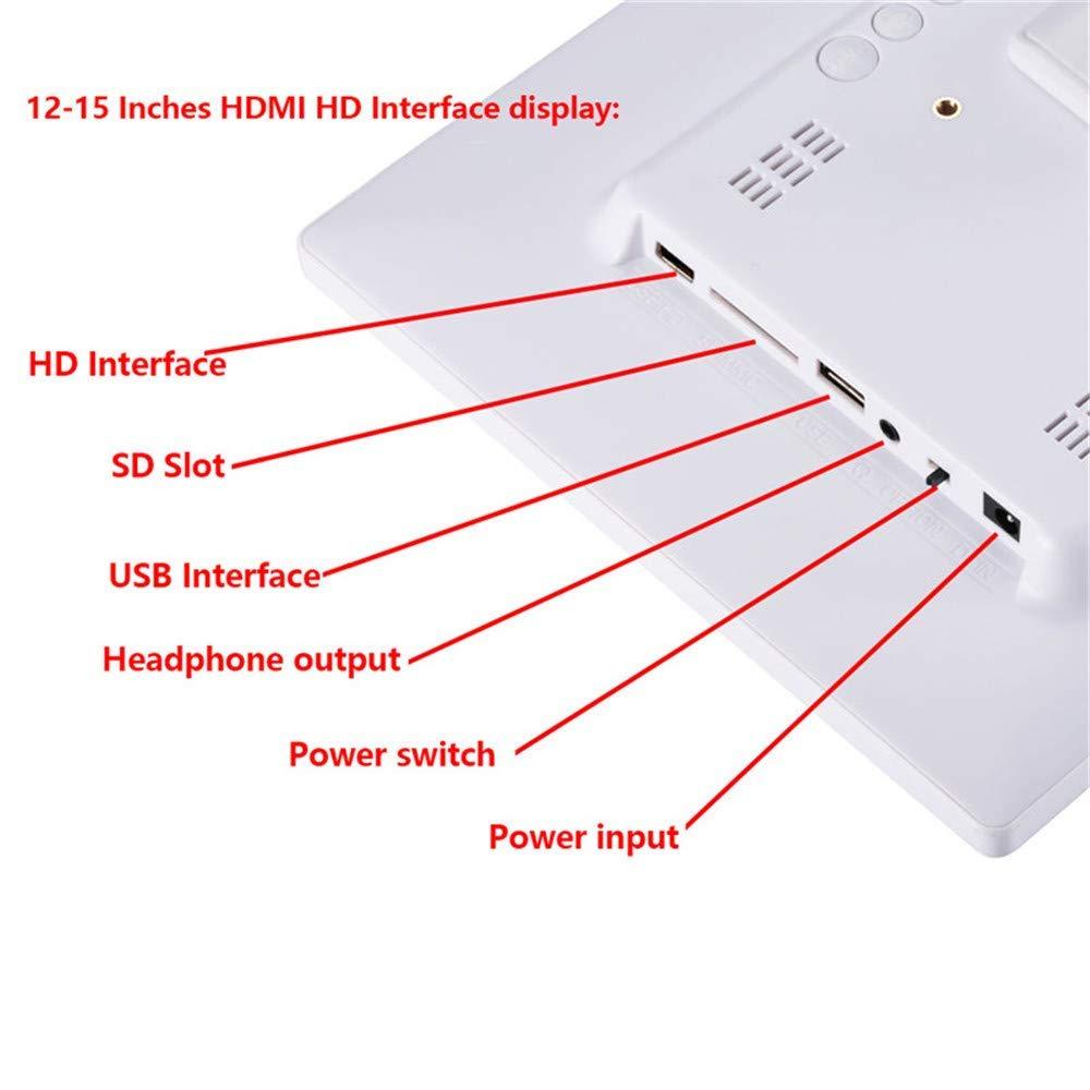 MidiLi 15-inch Digital Photo Frame, Multi-Functional Electronic Photo Frame, Smooth Playback, No Delay, Simple Operation and Strong Practicality