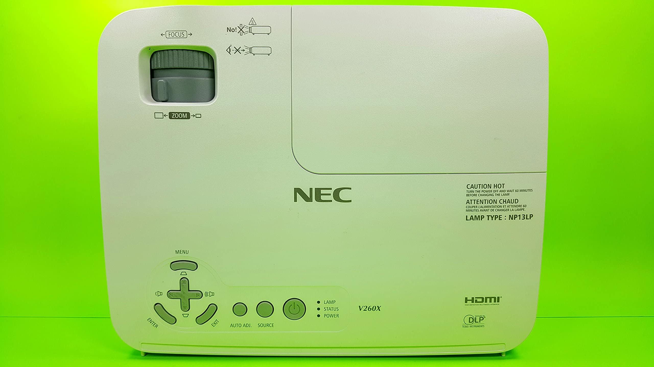 NEC NEC 2600-lumen High-Brightness Mobile Projector (NP-V260X) (Renewed)