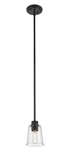 Z-Lite Z-Lite 464MP-BN 1 Light Mini Pendant, Brushed Nickel