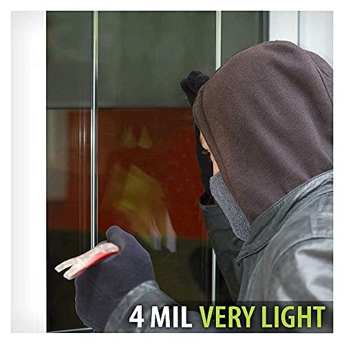 Buydecorativefilm BDF S4MB70 Window Film Security and Sun Control 4 Mil Black 70 (Very Light) - 48in X 24ft