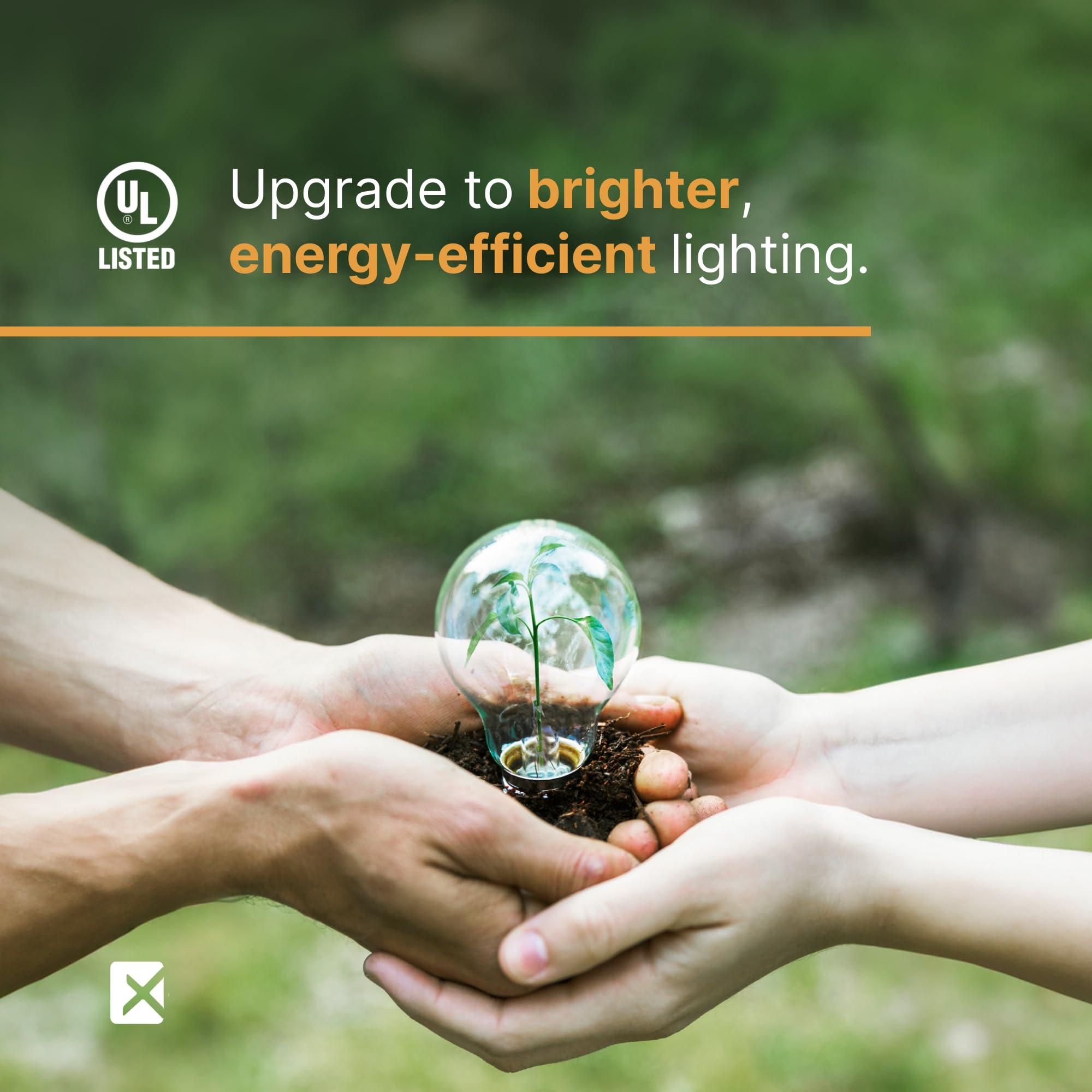 Xtricity Xtricity R14 Dimmable LED Light Bulbs, E26 Base, 4.5W (40 Watt Equivalent), 3000k Soft White, 300 Lumens Curio Cabinet Lighting, China Cabinet Lights - Mini Light Bulbs, RoHS Compliant (3 Pack)