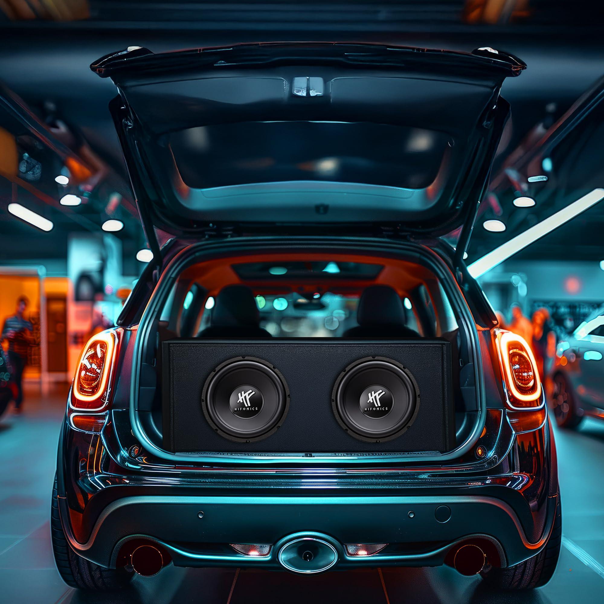 Hifonics Hifonics 4 HFX12D4 12\" 2400W Car Audio DVC Subwoofers Power Bass Subwoofers