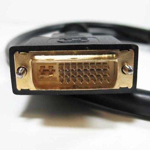 AYAGROUP AYA 15Ft (15 Feet) DVI-I Dual Link (24+5) Male to Male Digital/Analog Video Cable w/Ferrites