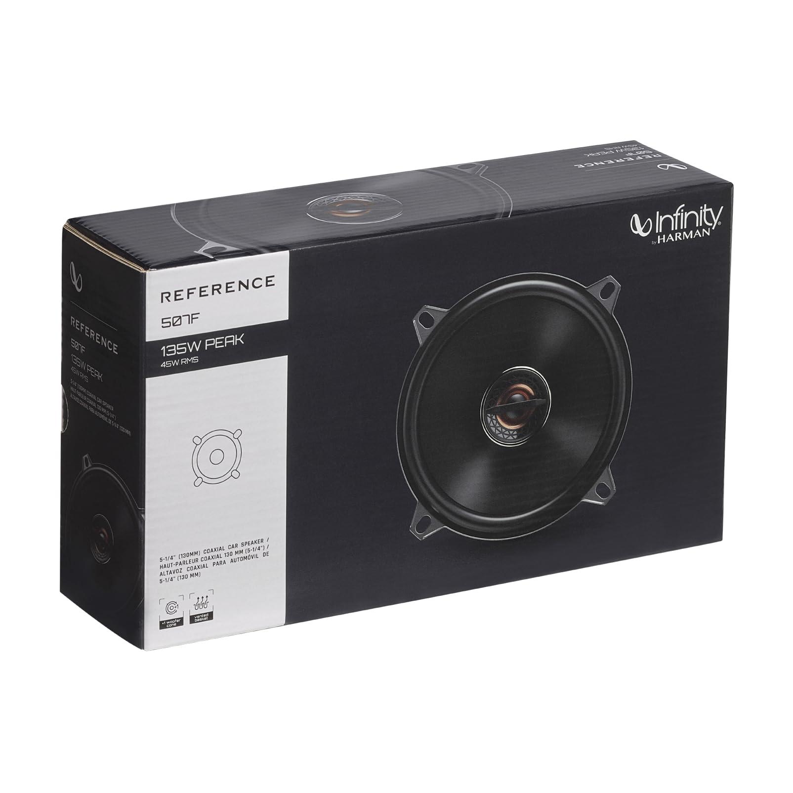 Infinity Infinity REF507F 5-1/4 Reference Series Coaxial Two-Way Car Audio Speaker