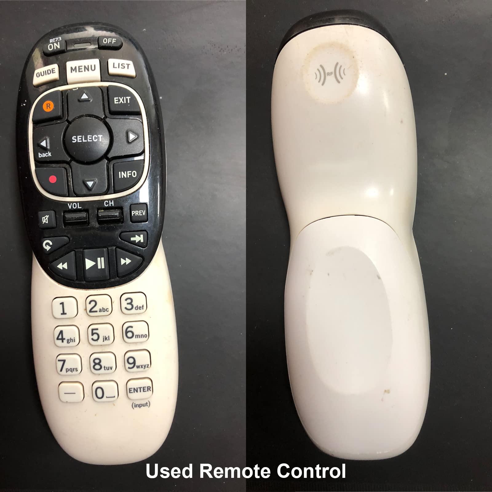 Eremolz Universal Remote Control RC73 IR/RF Replacement Compatible with Directv RC71 RC72, Compatible with DirecTV HR20/HR21/HR34/HR44/HR54 DVR Satellite Dish Receive