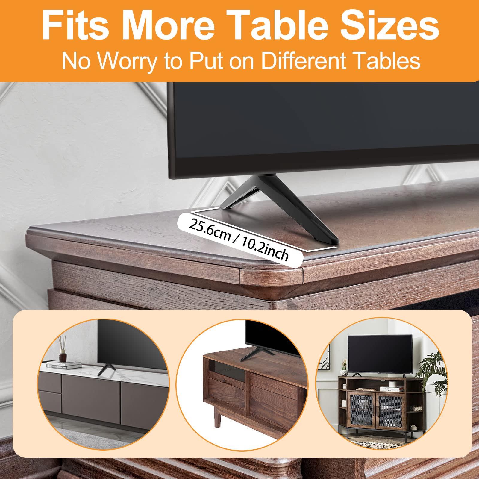 Yaotieci Base Stand Compatible with Onn Roku TV, Only for Onn Roku TV Models Listed, 100005395 100068372 100018254 100007147 100012586 with Screws and Instruction, Please Check Before Purchase