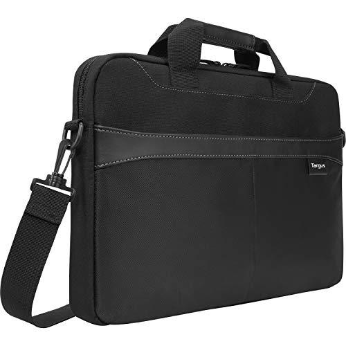 Targus Targus Laptop Bag Slim Briefcase for Laptops up to 15.6-inches Over-the-shoulder Laptop Bag Men Women Travel Laptop Bag for 12 13 14 & 15 inch Dell HP Lenovo Apple and Microsoft Laptops Black (TSS898)