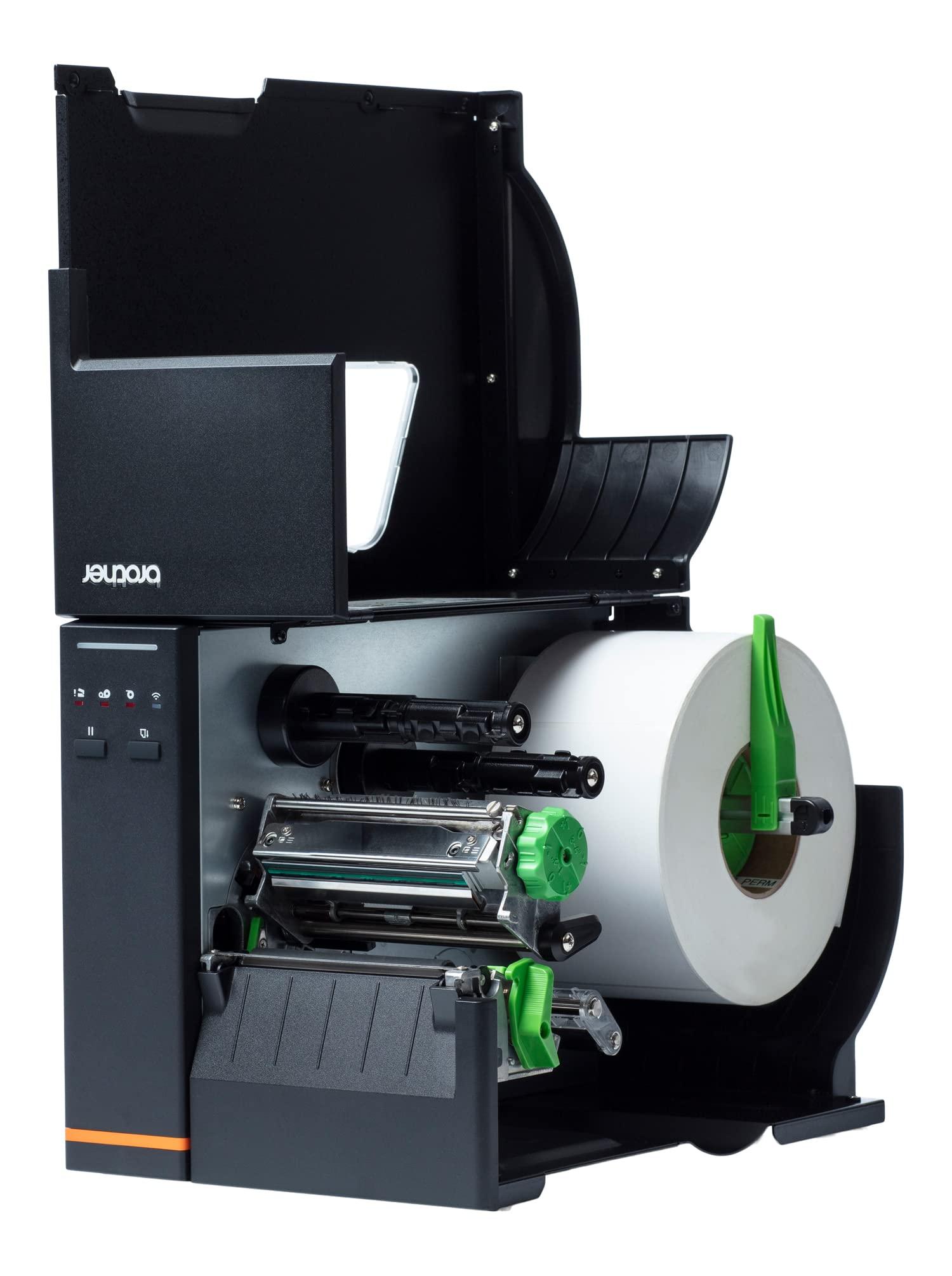 Brother Brother TJ-4020TN Entry Level High-Speed Industrial Barcode Label Printer, 203 dpi, 10ips, Ethernet and USB 2.0