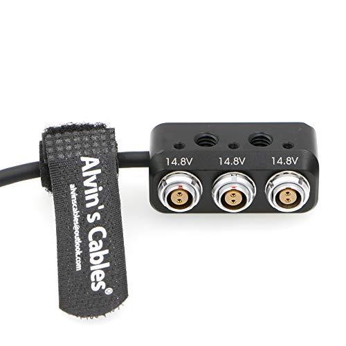 Alvin's Cables Alvin's Cables 1 to 3 Mini Power Splitter Box Cable 2 Pin Male to 3 2 Pin Female Box for ARRI RED Cameras Teradek
