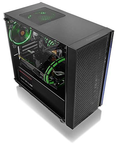 Thermaltake Thermaltake Versa H18 Tempered Glass Black Spcc Micro ATX Gaming Computer Case CA-1J4-00S1WN-01