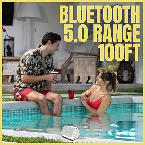 Cambridge Soundworks Cambridge Soundworks OontZ Angle Solo Bluetooth Portable Speaker, Compact Size, Surprisingly Loud Volume & Bass, 100 Foot Wireless Range, IPX5, Perfect Travel Speaker, Bluetooth Speakers (White)