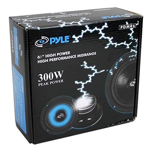 Pyle 4) Pyle PDMR6 MidRange 6.5" 1200W Car Mid Bass Mid Range Woofers Audio Speakers