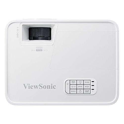 ViewSonic ViewSonic PX706HD 1080p Short Throw Projector with 3000 Lumens 22,000:1 DLP Dual HDMI USB C and Low Input Lag, Stream Netflix with Dongle