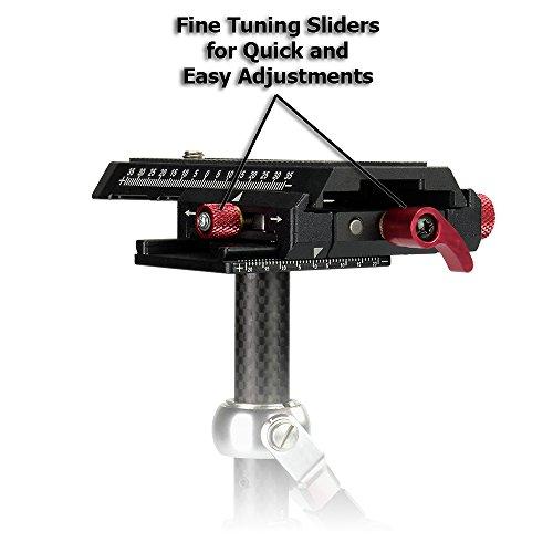 Fotodiox Fotodiox Pro Carbon Fiber Gimbal Stabilizer for DSLR, MILC & GoPro Cameras - Handheld Video Stabilizer System and Stealthy Camera Support for Small to Mid-Sized Cameras