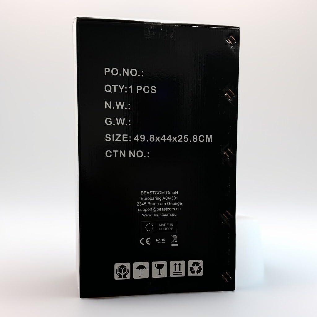BEASTCOM BEASTCOM Q3 Essential Gaming, 8 Threads Gaming PC, AMD Ryzen 3 4X 4.00GHz, 4K Vega 6 Core Graphics, 16GB RAM, 512GB SSD, HDMI, USB 3.2, WiFi, Windows 11 Pro