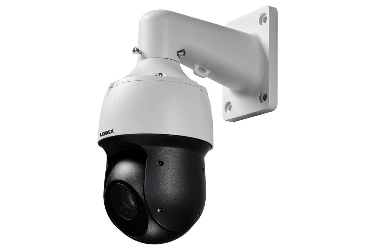 Lorex Lorex Indoor/Outdoor 1080p Pan & Tilt Metal Dome Security Camera, Add-On PTZ Analog Camera for Wired Surveillance System, Color Night Vision, 25x Optical Zoom (M. Refurbished)