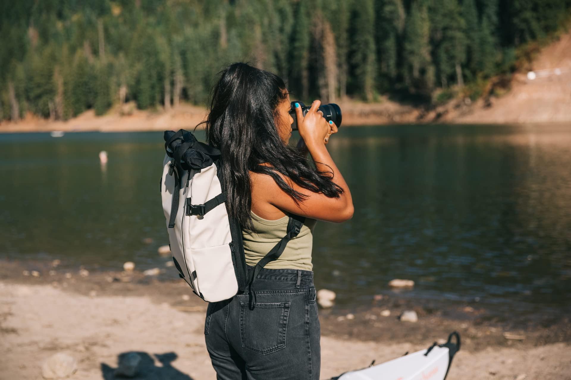 WANDRD WANDRD All-New PRVKE 21L Photography Travel Backpack - Photo Bundle - Weather Resistant Camera Bag with Laptop Compartment (Yuma Tan)