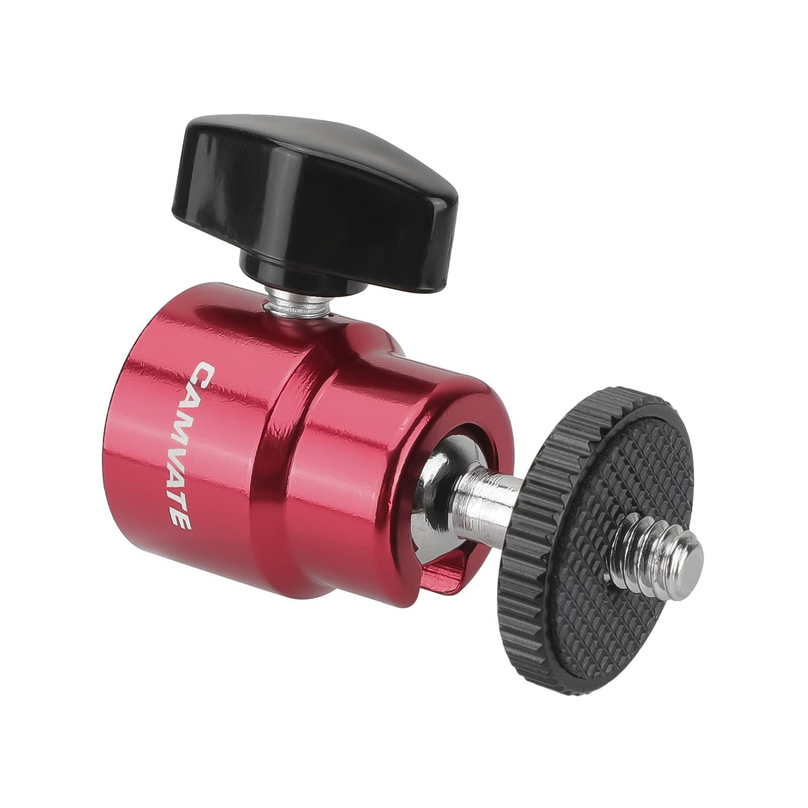 CAMVATE CAMVATE Versatile Ball Head Support with 1/4"-20 Thread for Monitor/Flash Light Mount - 2879