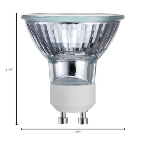 Philips LED PHILIPS 415760 50-Watt Halogen Indoor Flood MR16 GU10 Base 120-Volt Light Bulb, 6-Pack