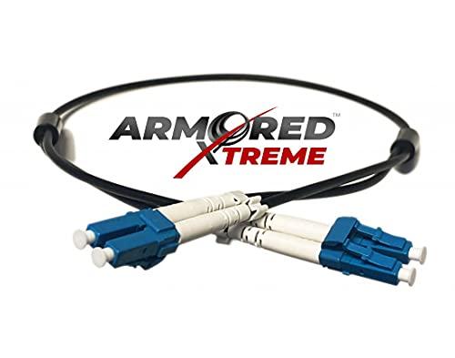 FCD FiberCablesDirect Armored Xtreme 80 Meter (262.46ft) OS2 LC LC Xtreme Armored Indoor/Outdoor Fiber Patch Cable