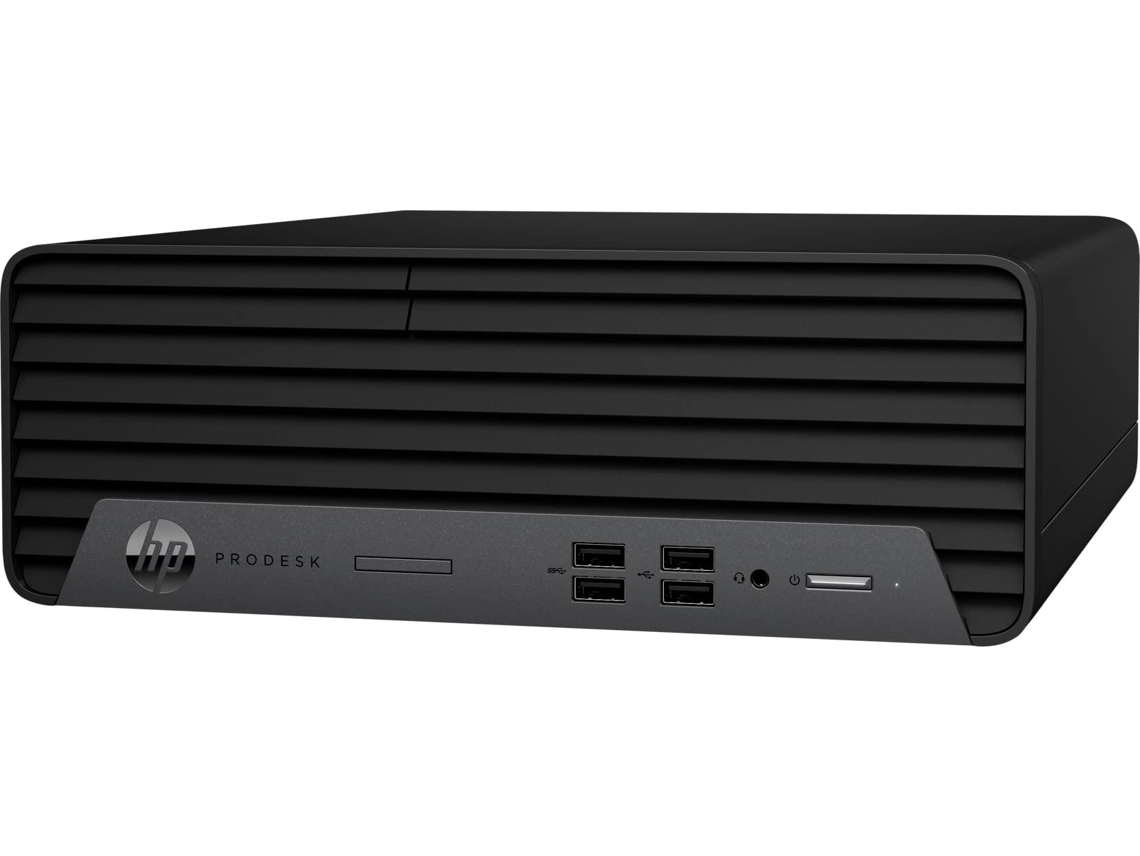 HP HP Prodesk 600 G6 Computer Desktop PC Intel Core i5-10500 Processor, 16GB DDR4 Ram, 256GB NVMe SSD, Display Port, Thunderbolt, Windows 11 (Renewed)