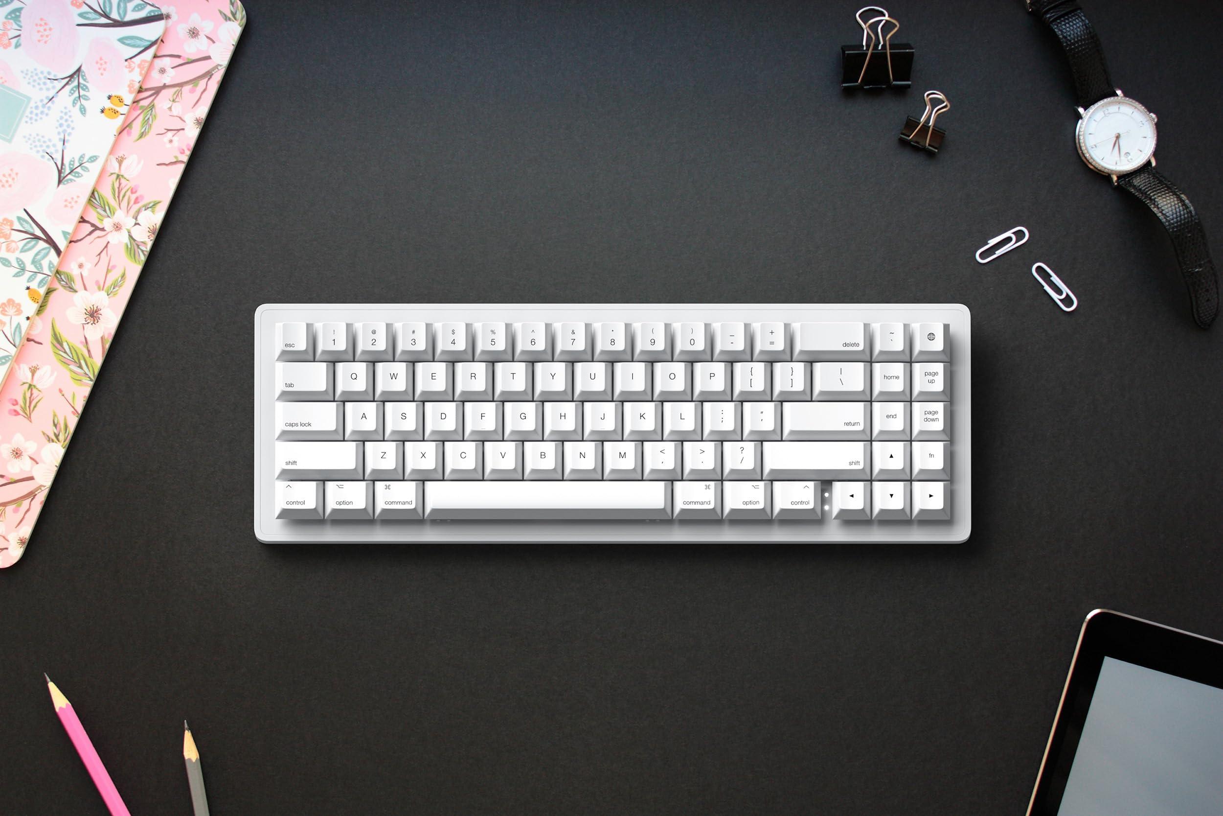 Apos Apos WhiteFox Eclipse Mechanical Keyboard (Aluminum Low Profile)