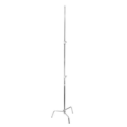 GODOX GODOX C-Stand with Arm, Grip Head & Removable Turtle Base (8.8', Silver)