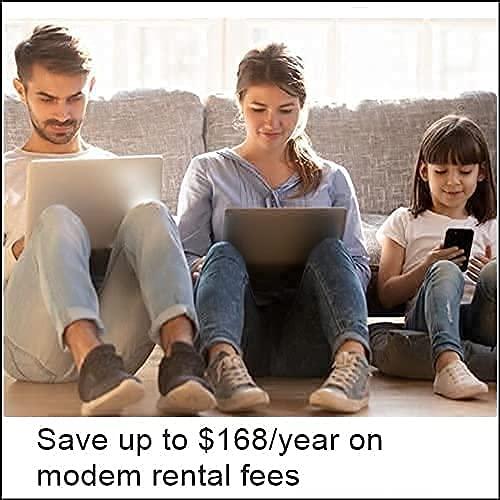 Motorola Motorola MG8702- DOCSIS 3.1 Cable Modem Wi-Fi Router,(High Speed Combo) with Intelligent Power Boost - AC3200 Wi-Fi Speed, Approved for Comcast Xfinity, Cox, and Charter Spectrum - (Renewed )