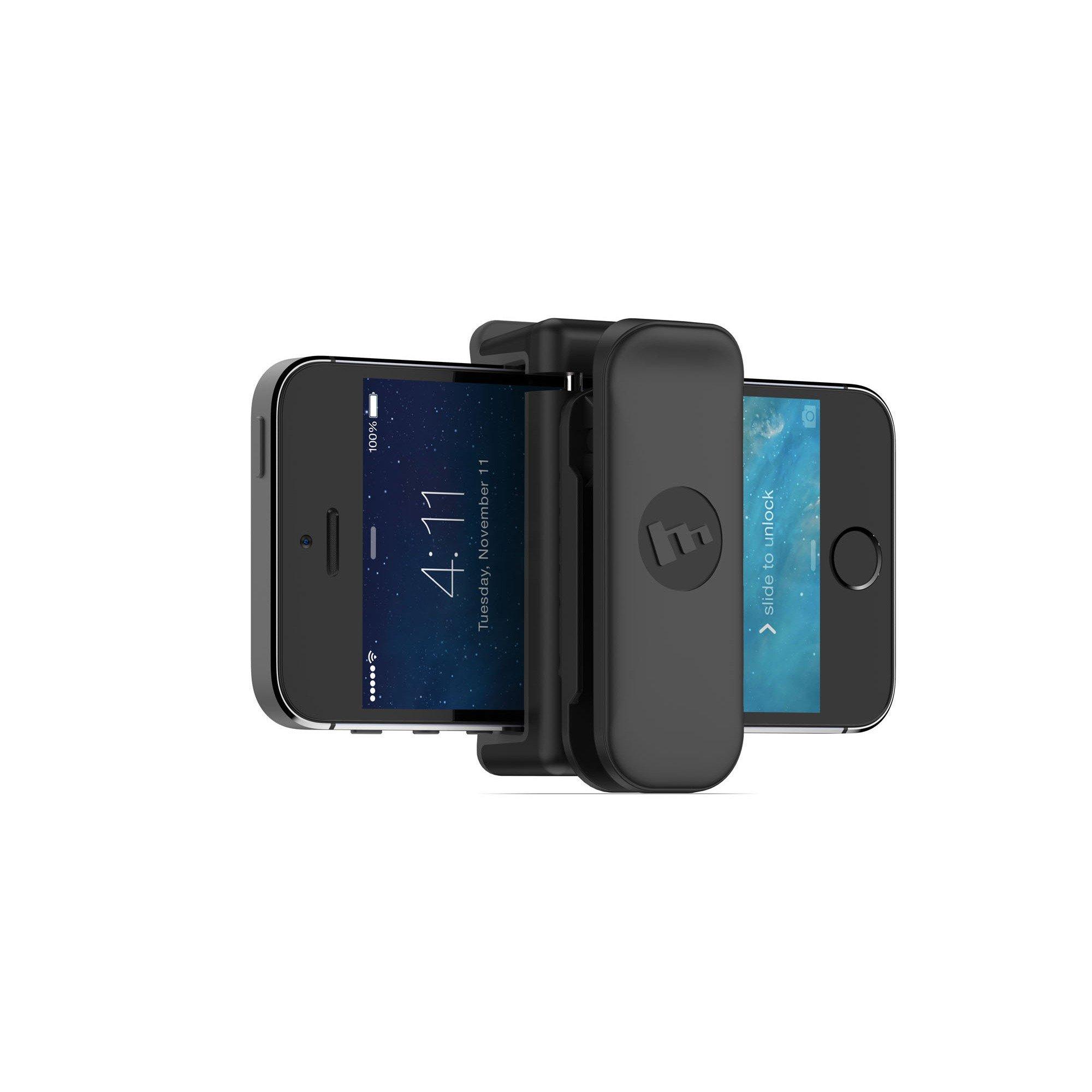 Mophie mophie Universal Belt Clip - Compatible with iPhone 16/15/14, Galaxy S24/S23, Google Pixel 9/8 & More - 360 Rotating, Adjustable, Secure Clip, Black