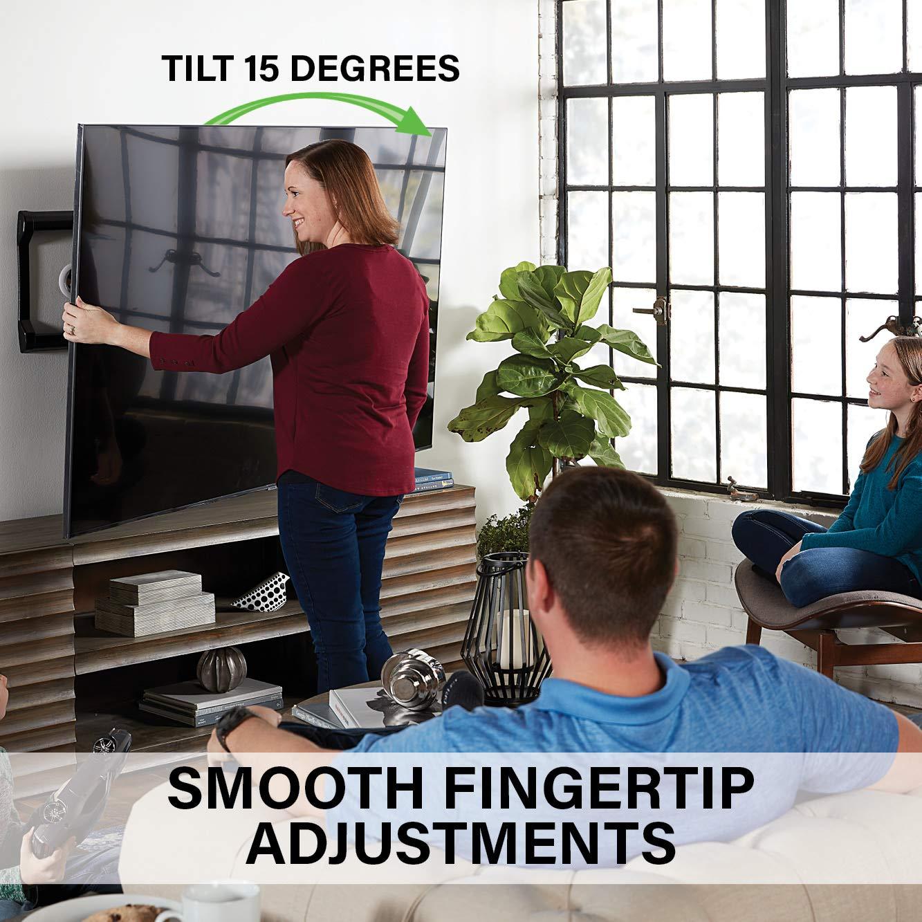 Sanus SANUS Universal Full Motion TV Mount with in-Wall Power Kit