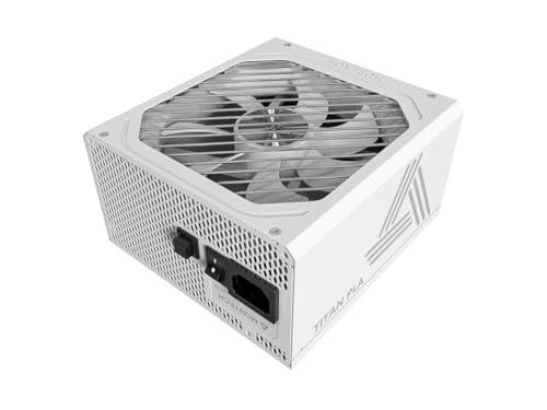 Montech Montech Titan PLA 850W High-End ATX Gaming Power Supply - 80 Plus Platinum & Cybenetics Platinum - Fully Modular - ATX 3.1 & PCIe 5.1 Ready -10 Years Coverage - White