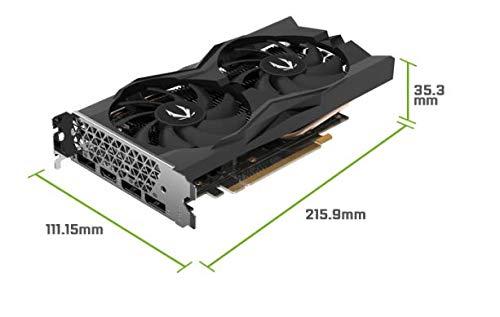 ZOTAC ZOTAC GeForce GTX 1660 6GB GDDR5 192-bit Gaming Graphics Card, Super Compact, ZT-T16600K-10M