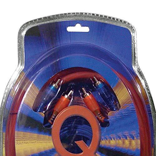 Qpower Qpower 4GAMPKIT-SFLEX Super Flex 4 Gauge 3000 Watt Amplifier Wiring Amp Kit