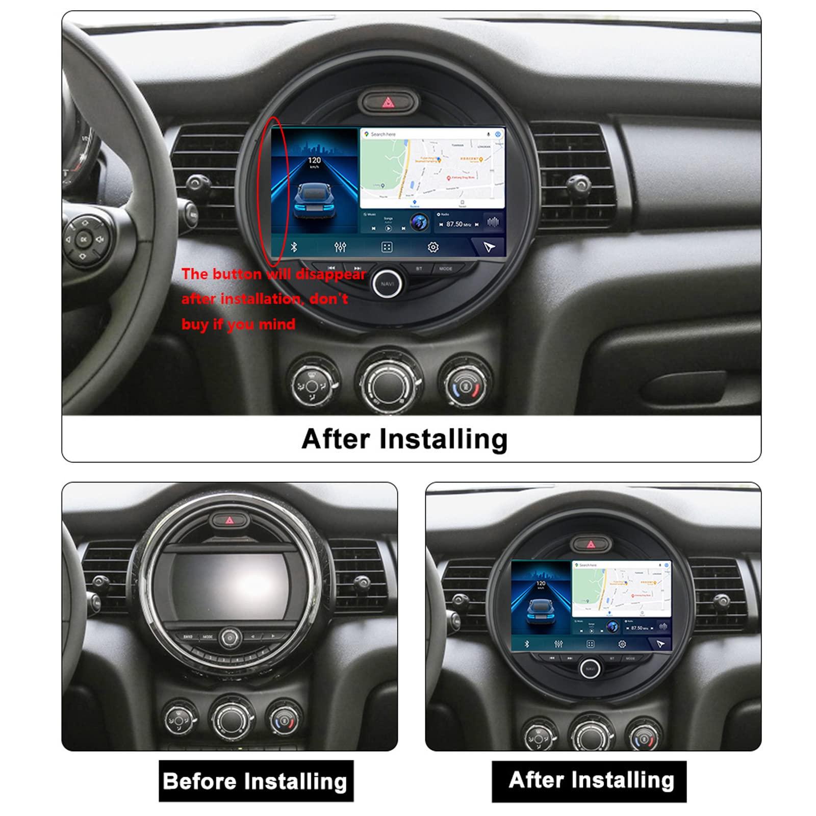 WDXSFR WDXSFR Android 11 Car Stereo 9 Inch Touch Screen Car Radio for BMW Mini Cooper F54 F55 F56 F60 2015-2019 Car Multimedia Navigation Support Carplay DSP RDS FM 4G WiFi SWC,7862 8g+128g