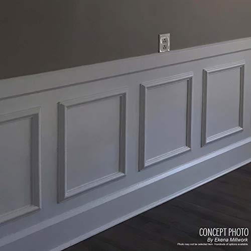 Ekena Millwork Ekena Millwork PNL16X28AS-01 16\"W x 28\"H x 1/2\"P Ashford Molded Classic Wainscot Wall Panel