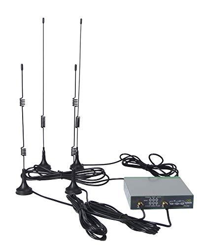 InHand Networks InHand InRouter611-S-FB13-WLAN Industrial 4G LTE CAT 1 Cellular Router for AT&T Networks, VPN, Ethernet Port, Serial & WiFi