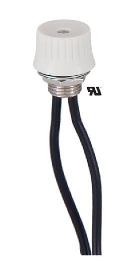 B&P Lamp B&P Lamp White On-Off Button Rotary Switch with 6\" Leads
