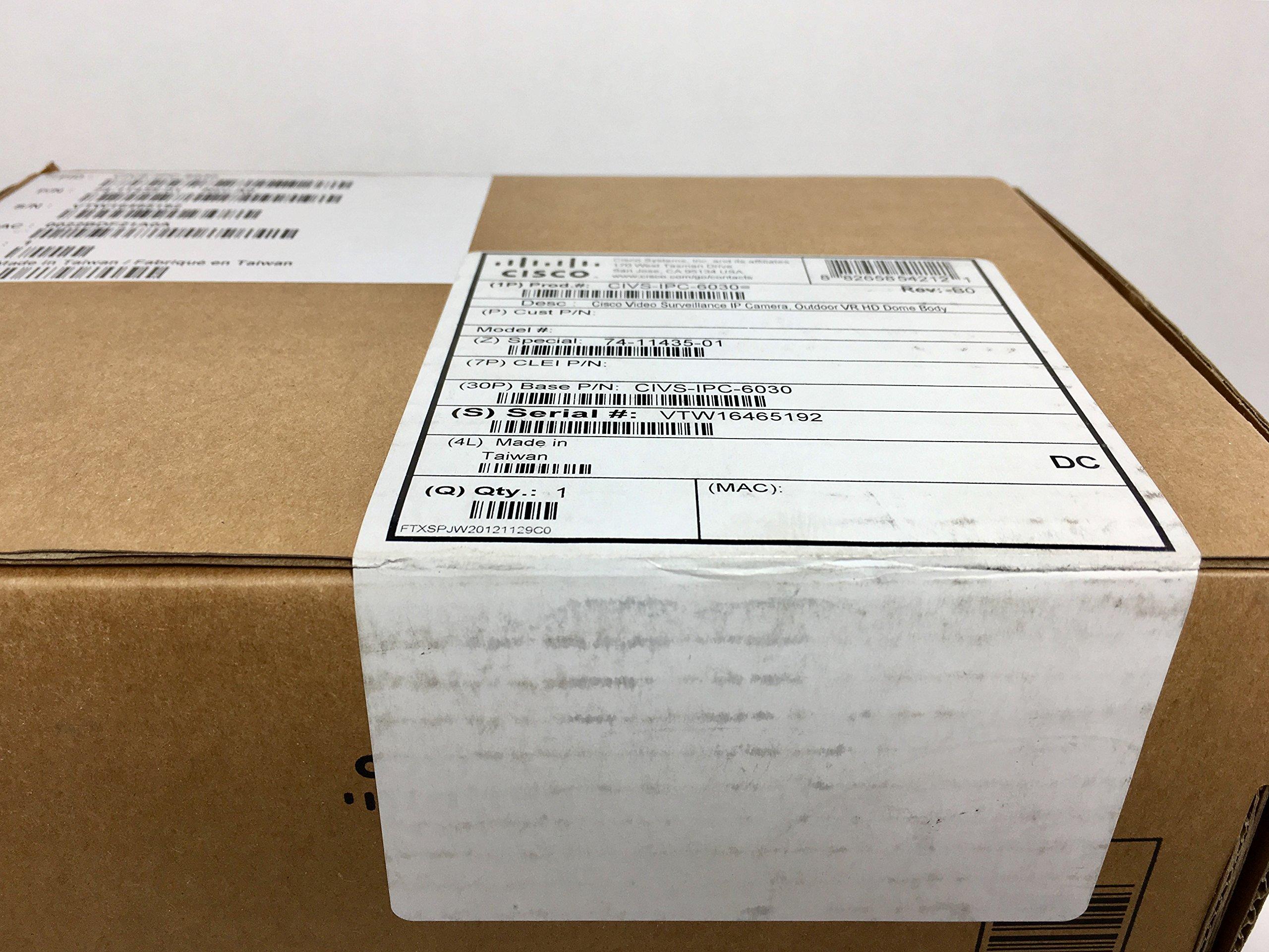 Cisco Cisco Systems Network Surveillance Camera - Dome - Outdoor - Color (Day&Night) - 1920 x 1080 - auto and Manual iris - LAN 10/100 - MJPEG, H.264 - DC 12 V/AC 24 V/PoE