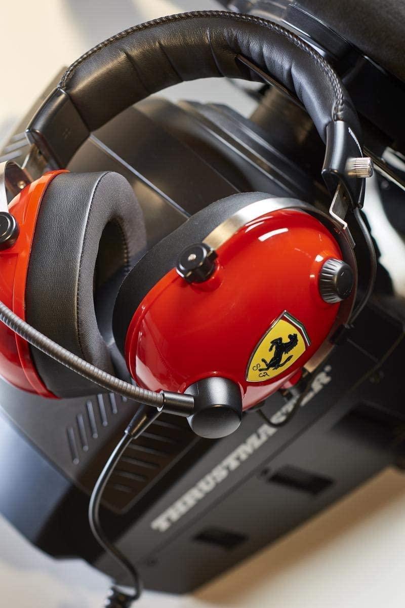 THRUSTMASTER T.Racing Scuderia Ferrari Edition  The multiplatform Gaming Headset Inspired by The Ferrari Scuderias Real paddocks,4060105