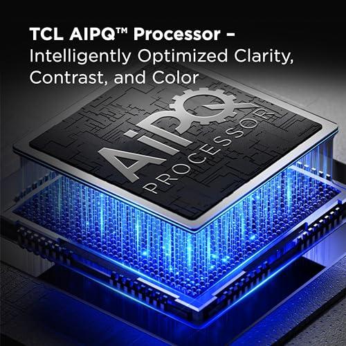 TCL TCL 75-Inch Q65 QLED 4K UHD Smart TV with Google TV (75Q651G, 2024 Model) Dolby Vision, Dolby Atmos, HDR Pro+, Game Accelerator Enhanced Gaming, Voice Remote, Works with Alexa, Streaming Television