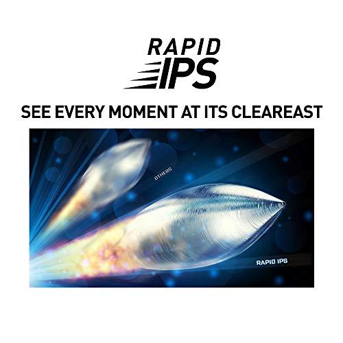 MSI MSI G273QPF, 27" Gaming Monitor, 2560 x 1440 (QHD), Rapid IPS, 1ms, 165Hz, G-Sync Compatible, HDMI, Displayport, Tilt, Swivel, Height Adjustable, Pivot