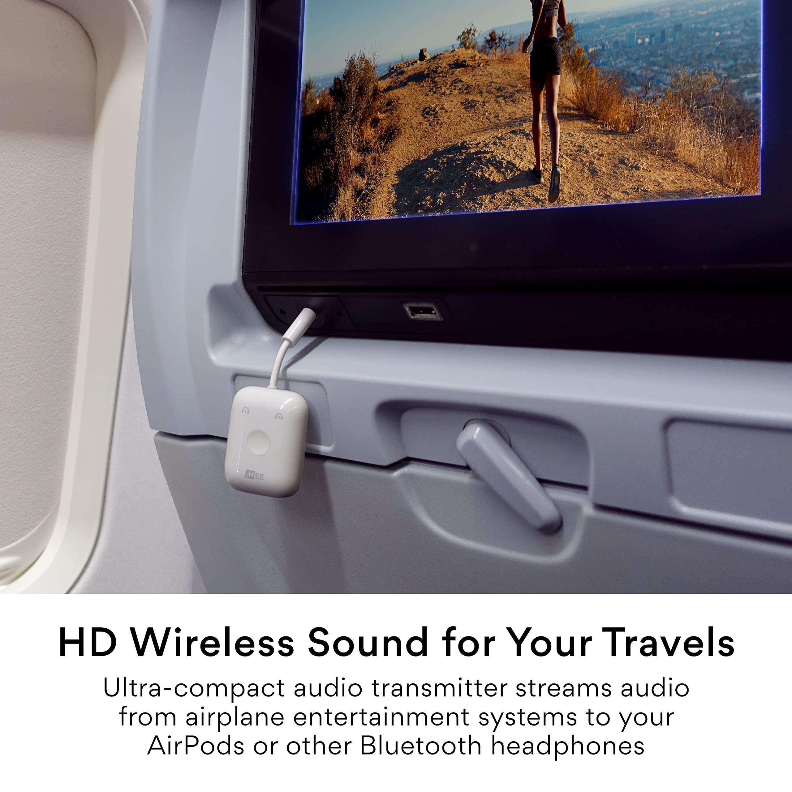 MEE audio MEE audio Connect Air Bluetooth Audio Transmitter and Matrix Cinema Headphones Bundle with aptX Low Latency