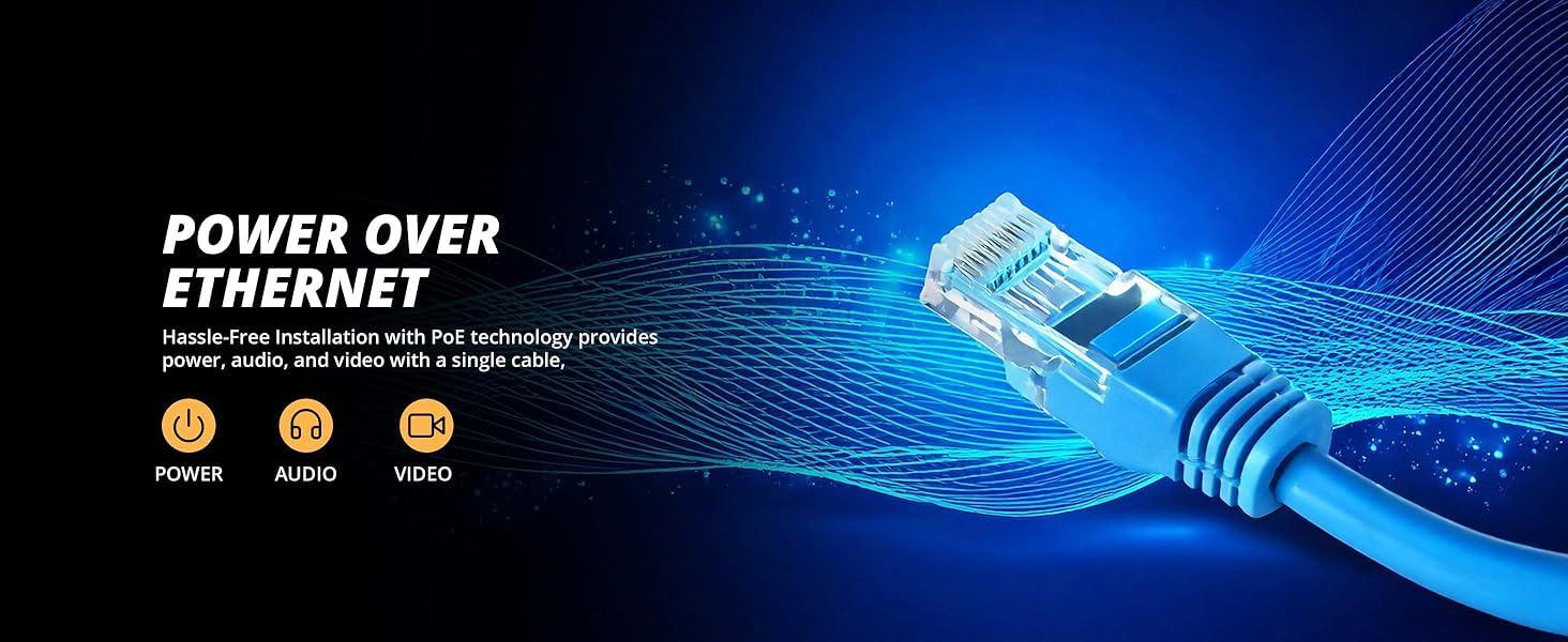 Defender AI Powered Defender Sentinel 4K Wired PoE Security Camera System with 1TB 8Ch NVR, 6 Outdoor Surveillance Metal 8MP/4K Cameras, Smart AI Human Detection, Blue-Red Flashing Deterrence, Mobile App