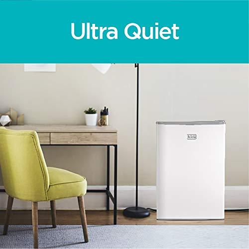 BLACK+DECKER BLACK+DECKER BCRK32W Compact Refrigerator Energy Star Single Door Mini Fridge with Freezer, 3.2 Cubic Ft., White