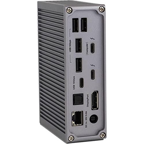 TDSOURCING COMPUCOM SI CalDigit TS3 Plus Docking Station - for Memory Card Reader/Monitor - Yes - SD - 87 W - Thunderbolt 3 - 2 Displays Supported - 4K, 5K - 3840 x 2160, 7680 x 4320 - 2 x USB 3.1 Type-C Ports - 5 x USB Typ